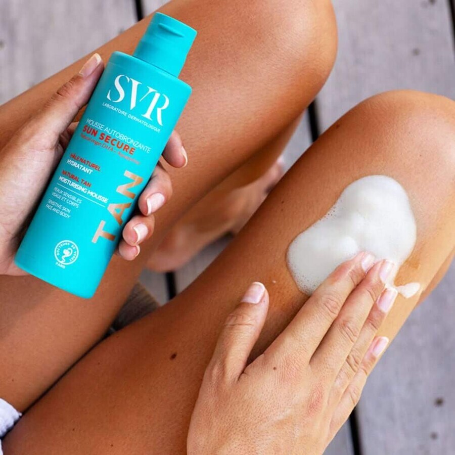 Svr Sun Secure Self Tanning Mousse Natürliches, feuchtigkeitsspendendes Bräunungsmousse 150 ml Svr Sun Secure Self Tanning Mousse Natürliches, feuchtigkeitsspendendes Bräunungsmousse 150 ml