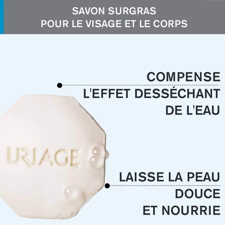 Uriage Hygiene Pflegende Dermatologische Seife 100g