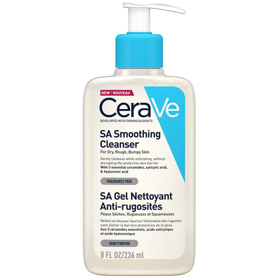 Winkel op Cerave Body SA Salicylzuur Reinigingsgel Droge, ruwe en schrale huid 236ml Cerave Body SA Salicylzuur Reinigingsgel Droge, ruwe en schrale huid 236ml