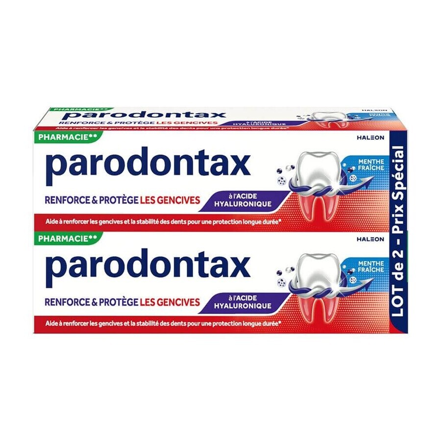 Comprar Parodontax Pasta Dental Blanqueadora Fortalece y Protege Fresa 2x75ml Parodontax Pasta Dental Blanqueadora Fortalece y Protege Fresa 2x75ml