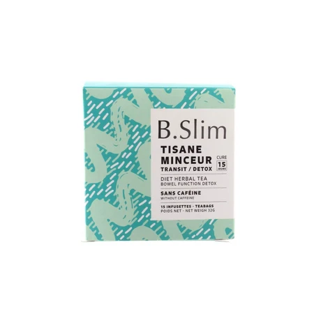 Diet World B.Slim Detox Kruidenthee 15 builtjes Cafeïnevrije thee