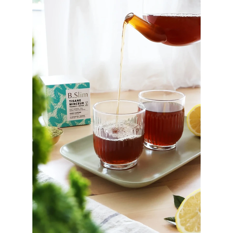 Diet World B.Slim Detox Kruidenthee 15 builtjes Cafeïnevrije thee