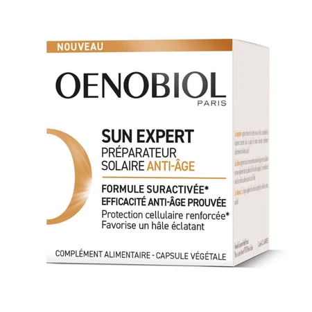 Oenobiol Sun Expert Anti-Ageing Zonbescherming 30 Capsules