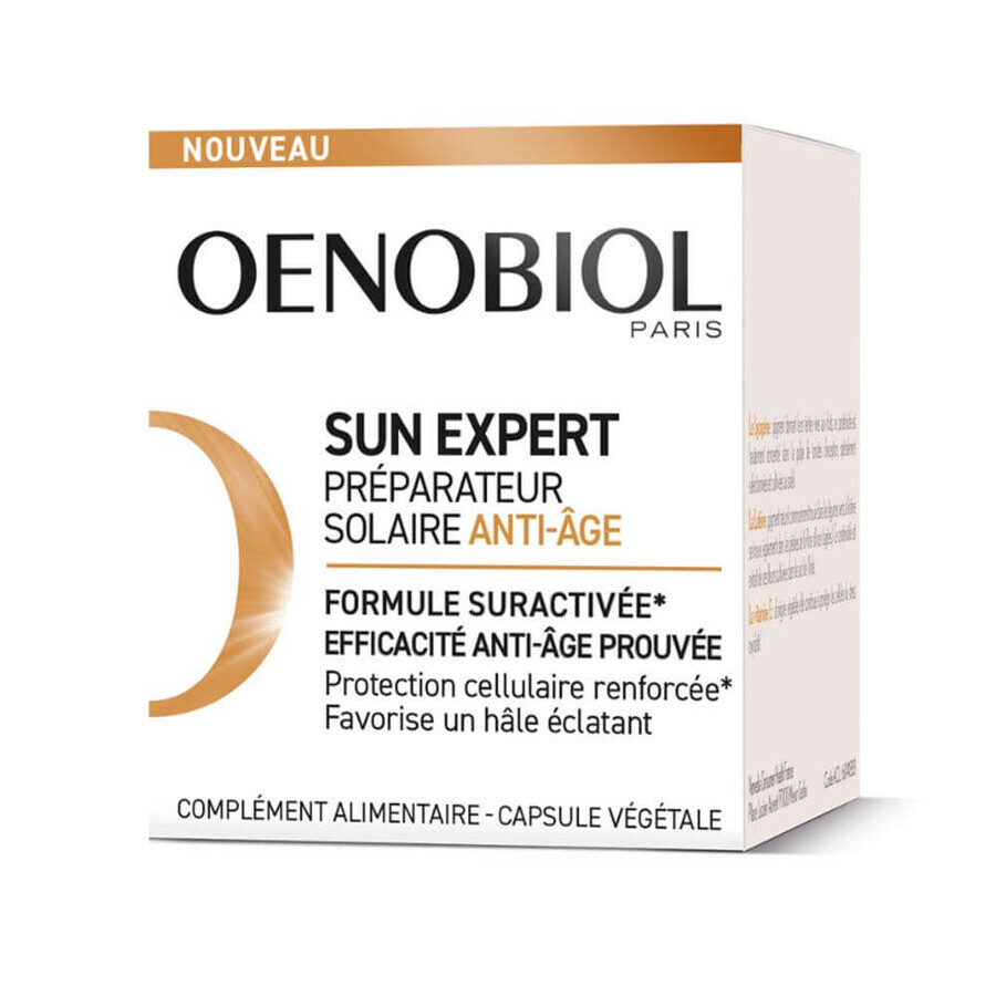 Oenobiol Sun Expert Anti-Ageing Zonbescherming 30 Capsules