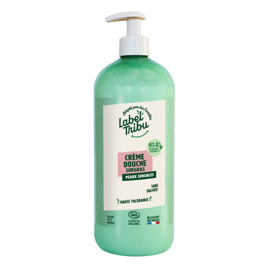 Label Tribu Crema da doccia per pelli Sensibili 1L