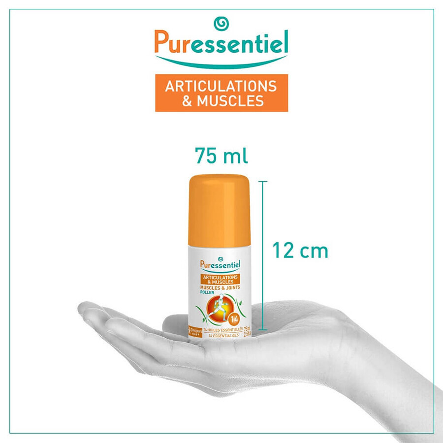 Puressentiel Gewrichten en Spieren Roll-on Massagebal 75ml