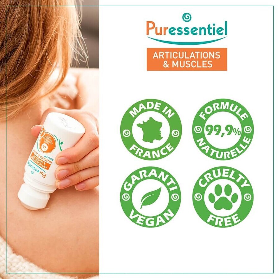 Puressentiel Gewrichten en Spieren Roll-on Massagebal 75ml