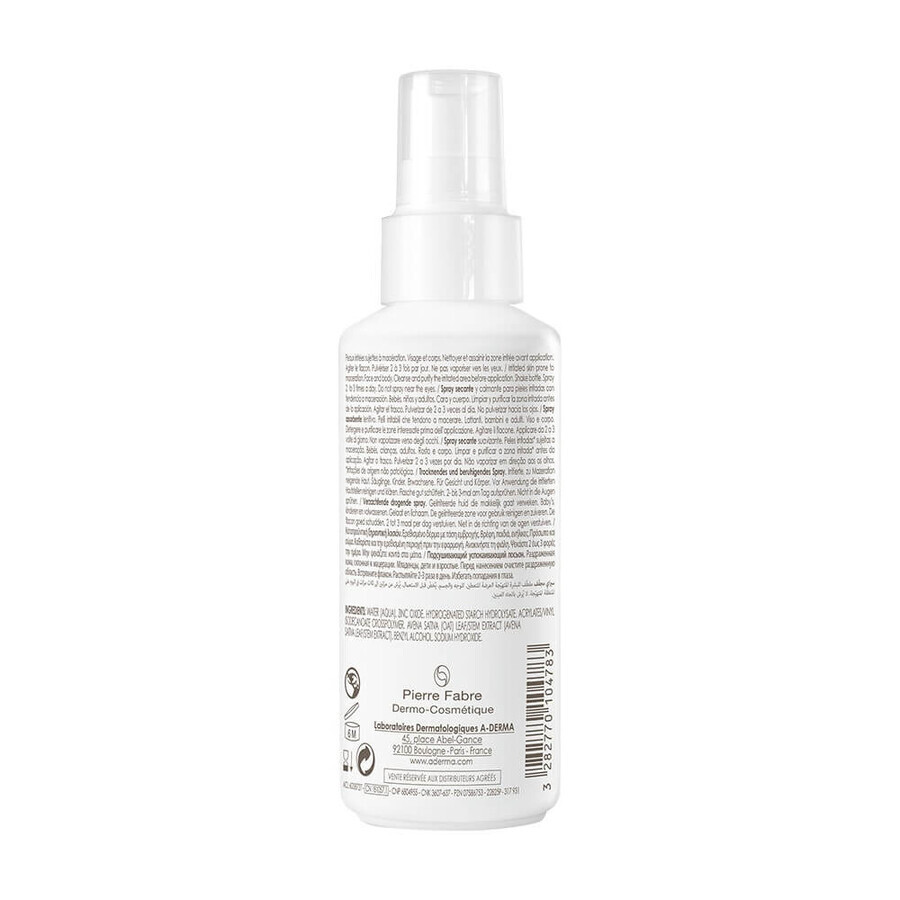 A-Derma Cytelium Beruhigendes Absorptionsspray Gesicht und Körper 100ml A-Derma Cytelium Beruhigendes Absorptionsspray Gesicht und Körper 100ml