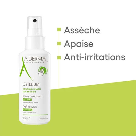 A-Derma Cytelium Beruhigendes Absorptionsspray Gesicht und Körper 100ml
