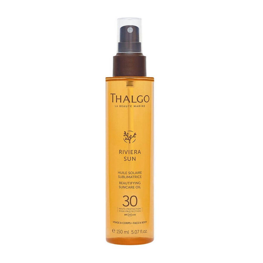 Boutique Thalgo Riviera Sun Huile Solaire Sublimatrice SPF30 150ml Thalgo Riviera Sun Huile Solaire Sublimatrice SPF30 150ml