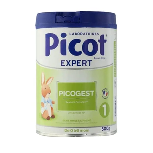 Picot Picogest 1 Bereiding voor zuigelingen verdikt met zetmeel 0 tot 6 maanden 800g