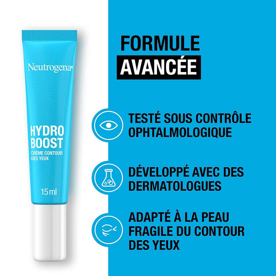 Neutrogena Hydro Boost Crème Contour des Yeux Sans parfum 15ml