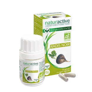 Naturactive Organic Black Radish 30 Gelules