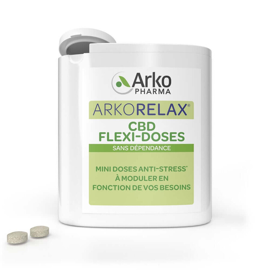 Arkopharma Arkorelax CBD Flex 60 mini sublinguale Tabletten