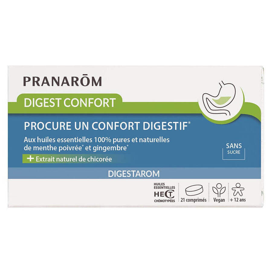 Pranarôm Digestarom Digest Confort Con gli oli essenziali 21 compresse