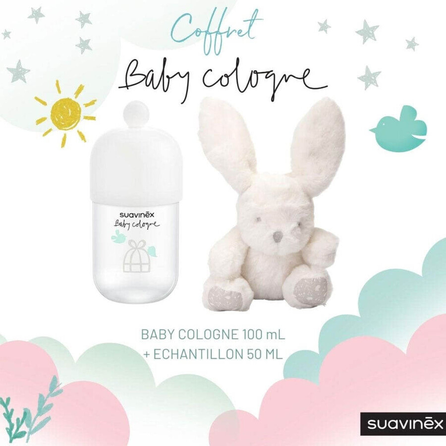 Suavinex Baby Cologne Pack Plush Baby Cologne 150ml