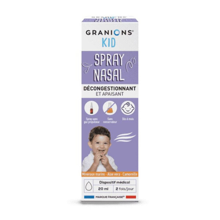 Granions Kid Neusspray Vanaf 6 maanden 20ml