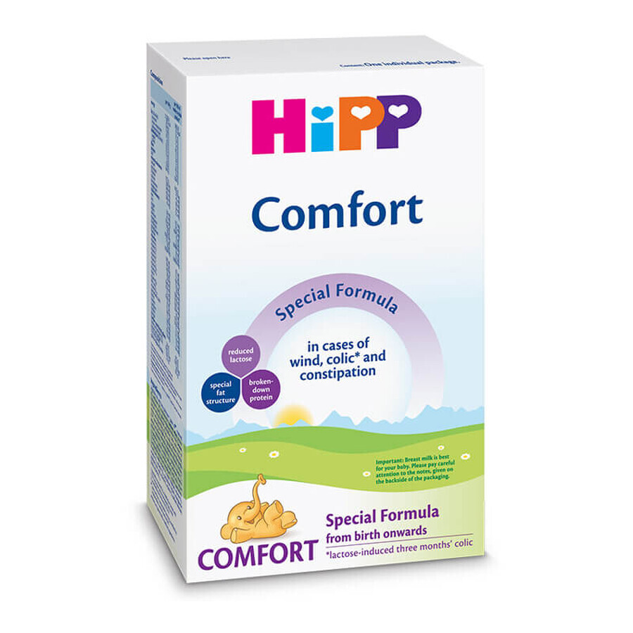 Special starter milk formula Comfort, + 0 months, 300 g, Hipp