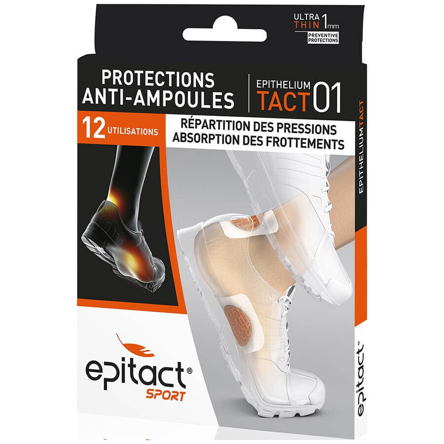 Epitact Anti-Blaar Sportbeschermers Epithelium Tact 01 Herbruikbaar X4