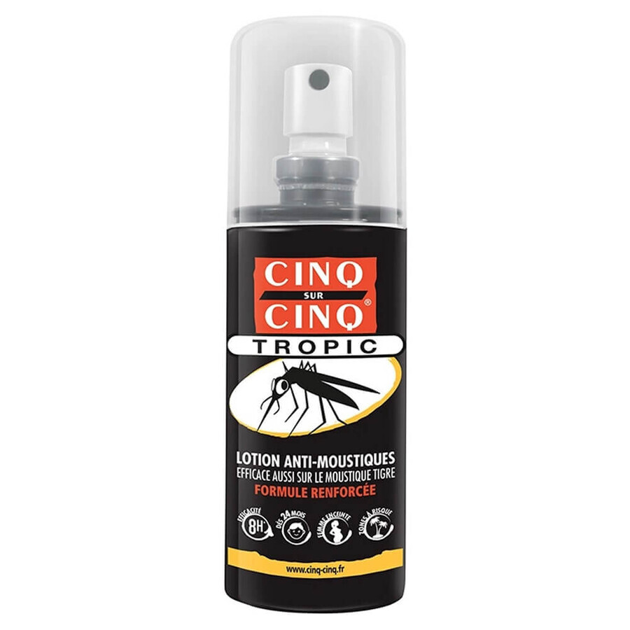 Cinq Sur Loțiune anti-țânțari tropic adulți și copii 100ml