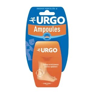 Urgo hielblaren 5 grote verbanden 7,2x4,3 cm