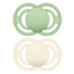 Mam Perfect Tendance Symmetrical Soothers 18 months and Plus x2