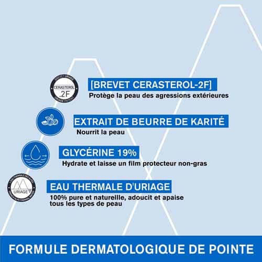 Uriage Xémose Huile Lavante Apaisante Peaux Tres Seches A Tendance Atopique 500ml
