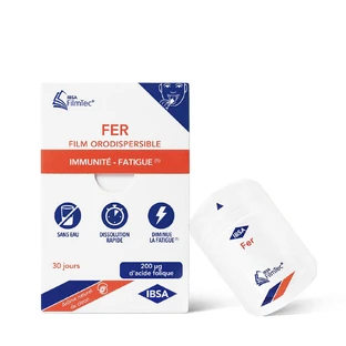 IBSA FilmTec IJzer 14 mg 30 Oro-dispergeerbare films