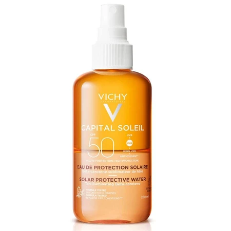 Vichy Capital Soleil Schützendes Sonnenwasser SPF 50 Intensive Bräune 200ml