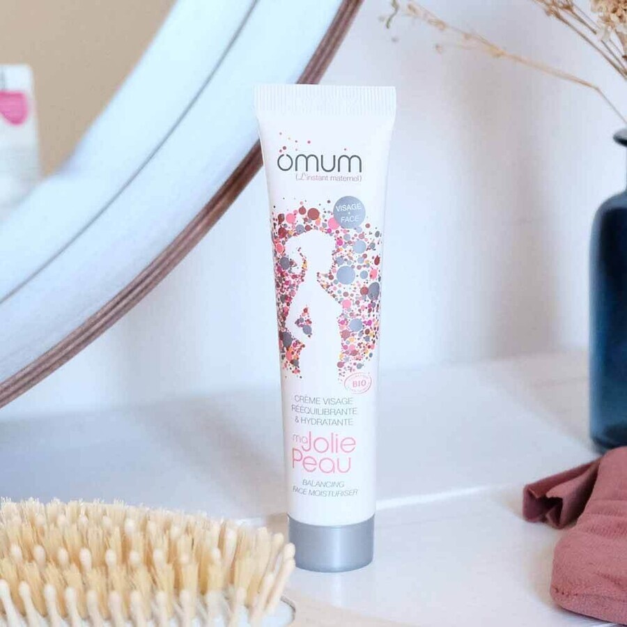 Omum Organic Moisturizing And Balancing Face Cream Ma Jolie Peau 40ml