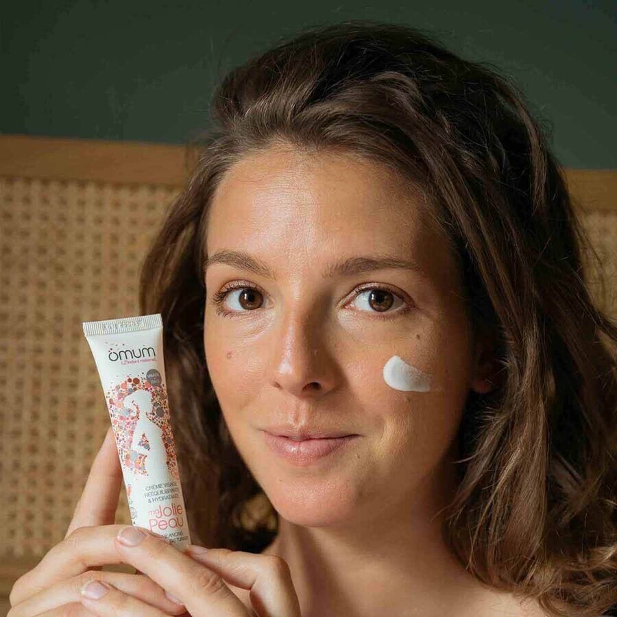 Omum Organic Moisturizing And Balancing Face Cream Ma Jolie Peau 40ml
