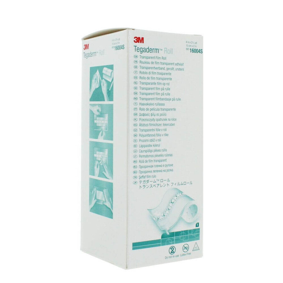 3M Tegaderm Roll 10cm X 2m x1