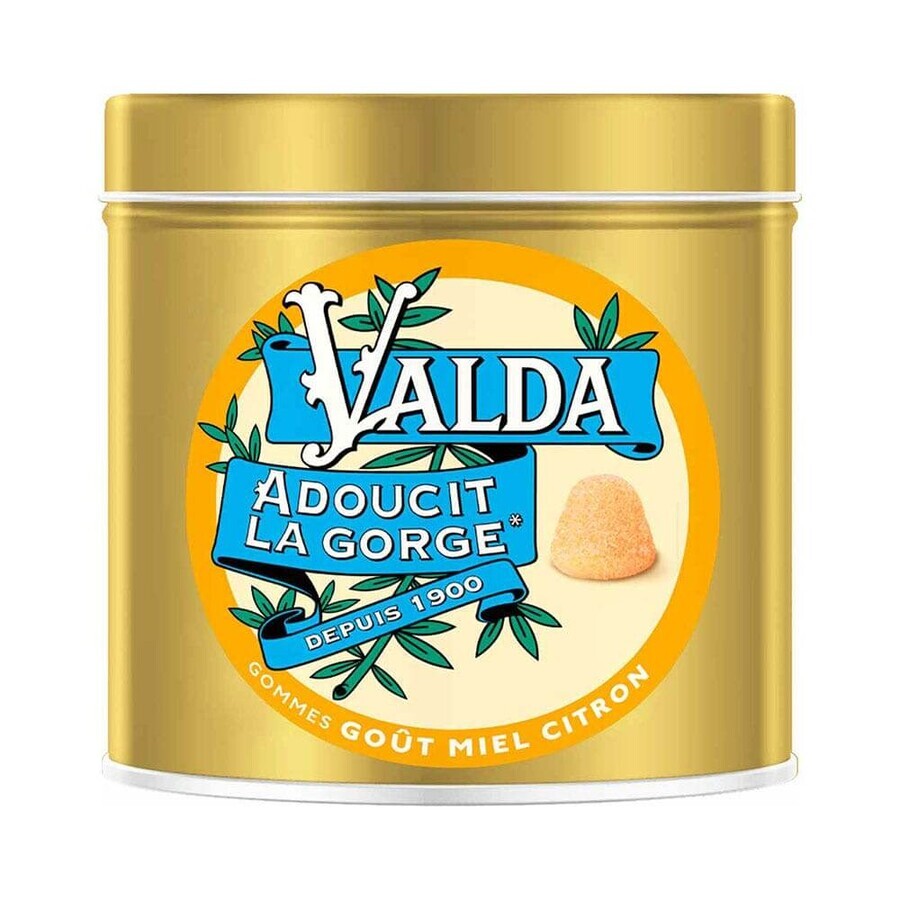 Valda Lemon and honey gum 140g