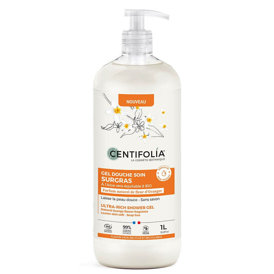 Centifolia Orange Blossom Superfine Gel de duș Bio 1l
