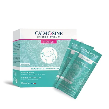 Calmosine Transit Probiotiques Favorise le Transit Intestinal Dès 6 Mois 20 Sachets