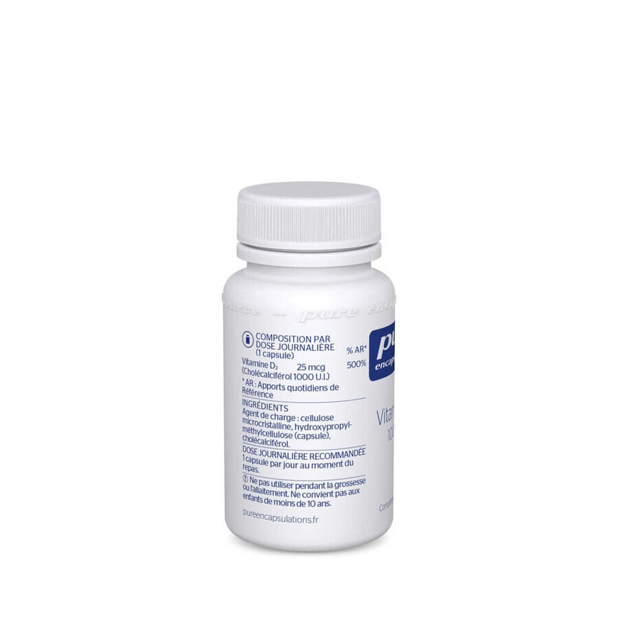 Pure Encapsulations Vitamin D3 60 capsules