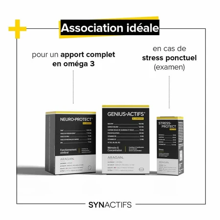 Aragan Synactifs GeniusActifs Geheugen en Concentratie 30 Tabletten