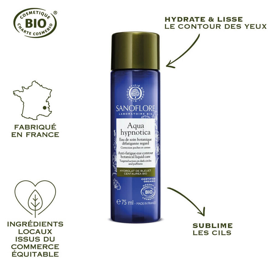 Sanoflore Hypnotica Defatting Lotion Bio Eye Contour and Eyelashes 75ml