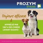 Ceva Prozym Sticks à mâcher RF2 pour l'hygiène bucco-dentaire Sticks pour animaux de 0 à 25kg x12