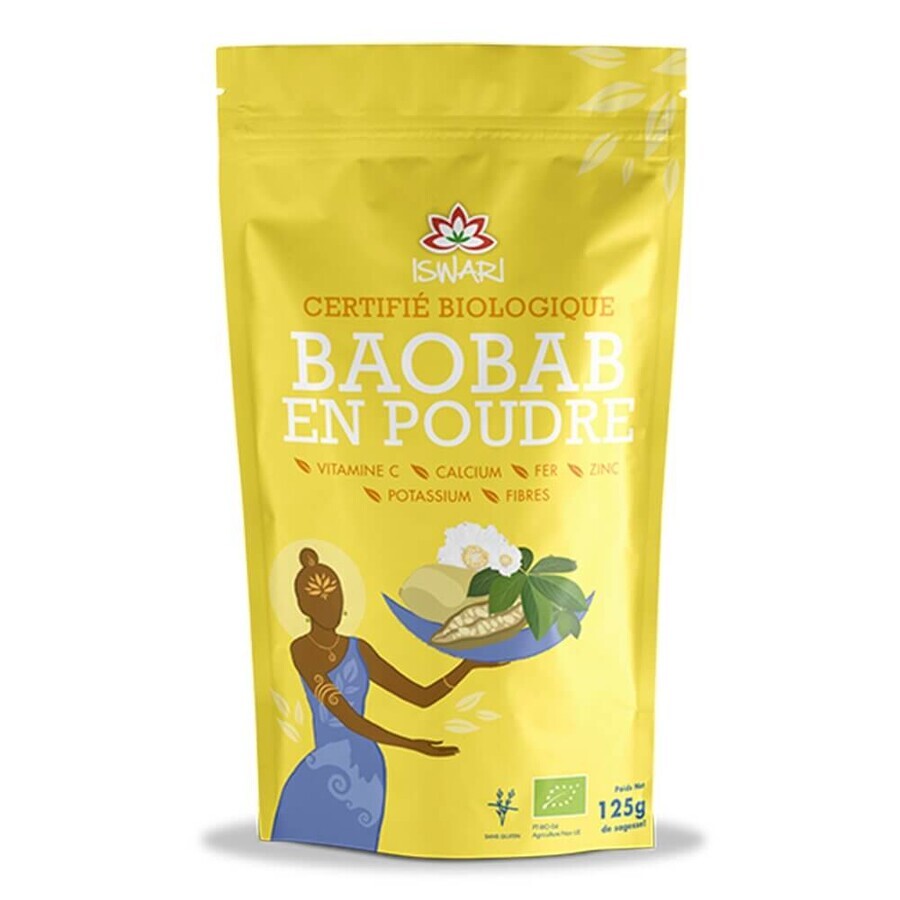 Iswari Super Aliment Pur Baobab Polvo Ecológico 125g