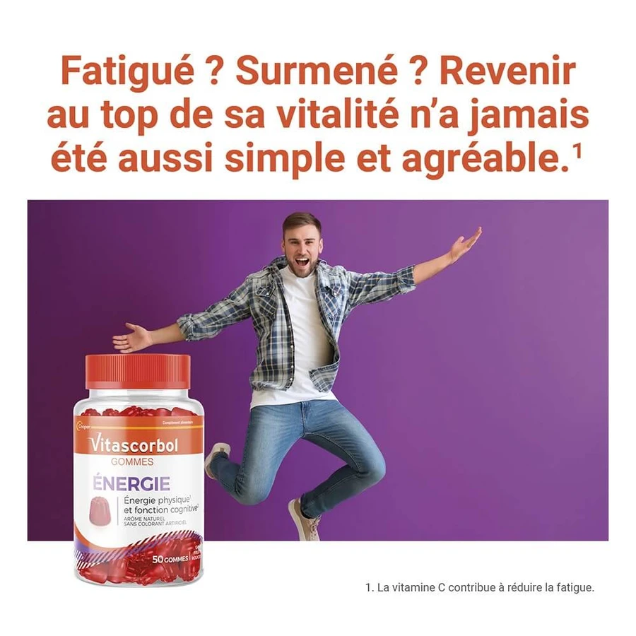 Vitascorbol Energia 50 gommen