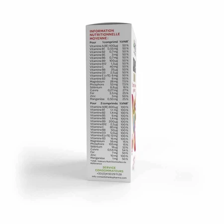 Arkopharma Azinc Vitamine C, E, Zink Junior Erdbeere 30 Kautabletten