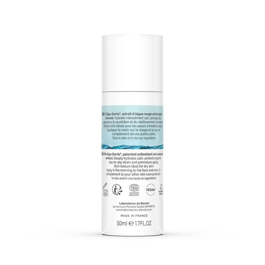 Laboratoires De Biarritz Hydra-Protect + Organic Hydration Face Cream 50ml