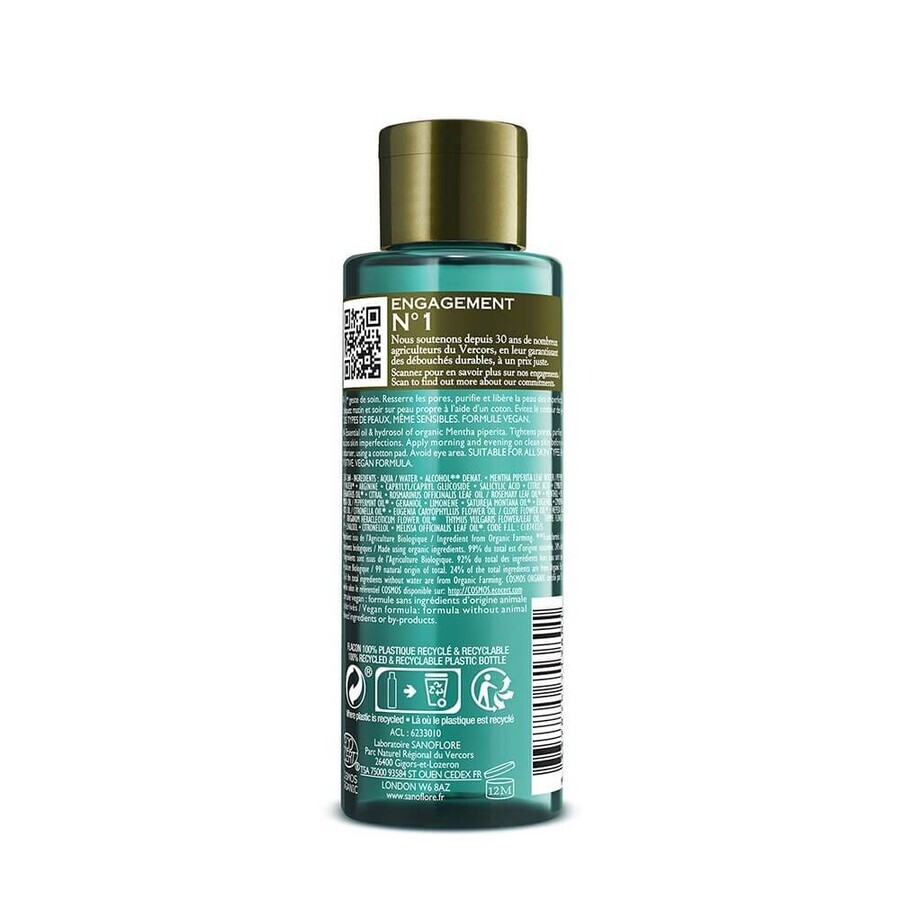 Sanoflore Magnificent Soin Botaniste Anti-imperfections Bio Aqua 100ml