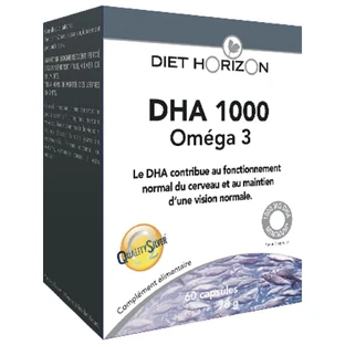 Diet Horizon Dha 1000 Omega 3 60 Capsules