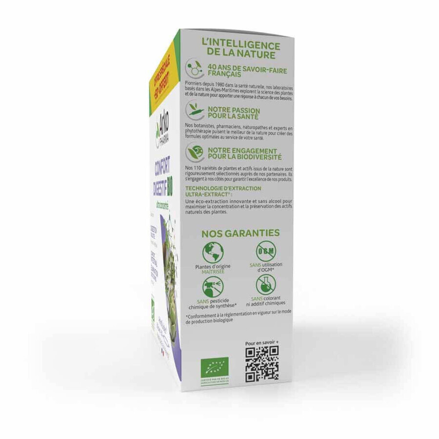 Arkopharma Arkofluids Digestive Comfort Organic 30 Vials