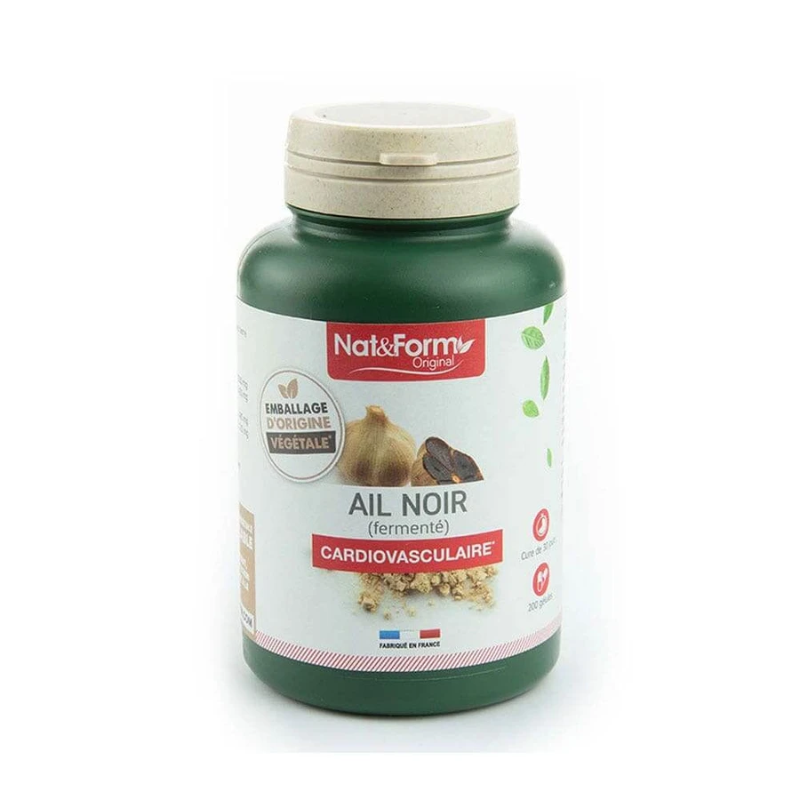 Nat&Form Zwarte Knoflook 200 capsules