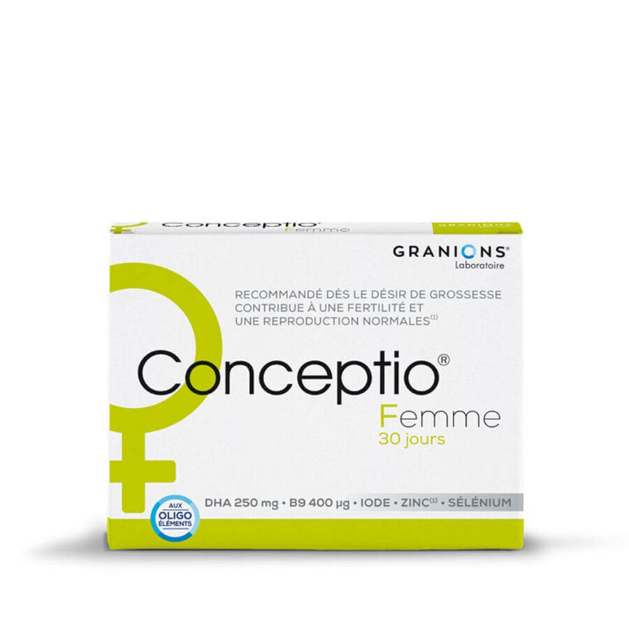 Granions Woman 30 Kapseln + 30 Gelees Empfängnis