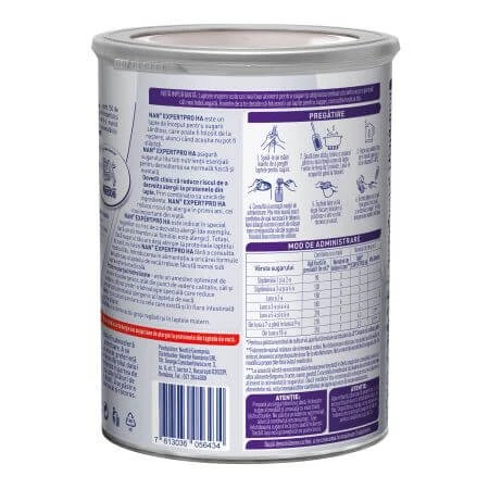 Premium Hypoallergenic Nan HA formula powder, +0 months, 400 g, Nestlé