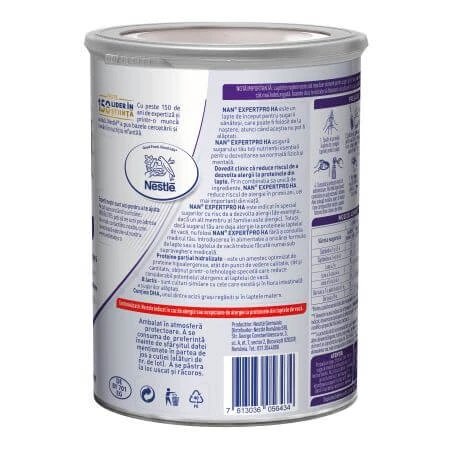 Premium Hypoallergenic Nan HA formula powder, +0 months, 400 g, Nestlé